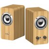 GENIUS repro SP-HF400 Pine Wood/ 2.0/ 10W/ dřevěné/ barva světlé dřevo GENIUS repro SP-HF400 Pine Wood/ 2.0/ 10W/ dřevěné/ barva světlé dřevo