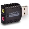 AXAGON ADA-17, USB 2.0 - externá zvuková karta HQ MINI, 96 kHz/24-bit stereo, vstup USB-A ADA-17 AXAGON ADA-17, USB 2.0 - externá zvuková karta HQ MINI, 96 kHz/24-bit stereo, vstup USB-A ADA-17