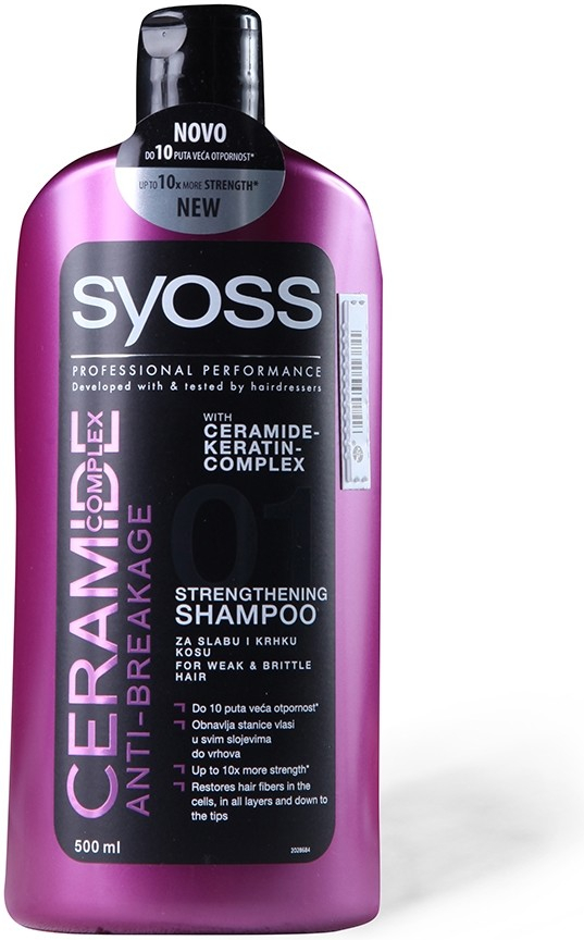 Syoss Ceramide Complex Anti-Breakage šampón proti lámavosti vlasov 500 ml