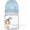 Canpol babies dojčenská antikoliková fľaša široká EasyStart Bonjour Paris modrá 120 ml Canpol babies dojčenská antikoliková fľaša široká EasyStart Bonjour Paris modrá 120 ml