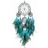 Lapač snov - Boho tyrkysový Lapač snov - Boho tyrkysový