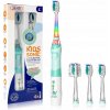 Sonická zubná kefka pre deti na batérie SEAGO SG-977 LED zelená Sonická zubná kefka pre deti na batérie SEAGO SG-977 LED zelená