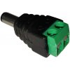 DC napájacie konektory 5.5 × 2.1 mm so svorkou Typ: Male DC napájacie konektory 5.5 × 2.1 mm so svorkou Typ: Male