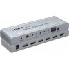 PremiumCord 4Kx2K@60Hz HDMI switch 5:1 kovový s diaľkovým ovládačom a napájacím adaptérom, khswit51e PremiumCord 4Kx2K@60Hz HDMI switch 5:1 kovový s diaľkovým ovládačom a napájacím adaptérom, khswit51e