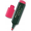 Faber-Castell 1548 Textliner červená Faber-Castell 1548 Textliner červená