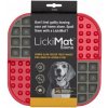 LickiMat Slomo lízacia podložka červená 20 cm LickiMat Slomo lízacia podložka červená 20 cm