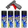 PlastiDip Plasti Dip Sada 4x Matt Black Čierny Mat + Darček Pištoľ PlastiDip Plasti Dip Sada 4x Matt Black Čierny Mat + Darček Pištoľ