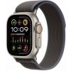 Apple Watch Ultra 2 GPS+Cellular 49mm Titanové telo - Modro-čierny remienok Trailový ťah (S/M) / 130-180 mm (MRF53F)