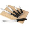BERLINGERHAUS Sada nožů s prkénkem 6 ks Matte Black Collection BH-2964 BERLINGERHAUS Sada nožů s prkénkem 6 ks Matte Black Collection BH-2964