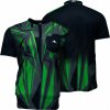 Mission Košeľa Flint - Black & Green - M Mission Košeľa Flint - Black & Green - M