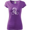 Cyklo kostra - Dámske tričko Pure - L ( Fialová ) Cyklo kostra - Dámske tričko Pure - L ( Fialová )