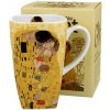 Duo Porcelánový hrnček Klimt The Kiss Ecru 650 ml
