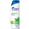 Head & Shoulders Menthol Fresh Šampón proti Lupinám 400 ml. na Denné Použitie Head & Shoulders Menthol Fresh Šampón proti Lupinám 400 ml. na Denné Použitie