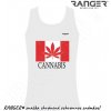 Tielko RANGER® - CANNABIS L Biela Tielko RANGER® - CANNABIS L Biela