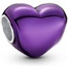 Prívesok PANDORA Metalické fialové srdce 793337C01 Prívesok PANDORA Metalické fialové srdce 793337C01