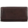 Dámska kožená peňaženka SendiDesign Monic - tmavo hnedá Dámska kožená peňaženka SendiDesign Monic - tmavo hnedá