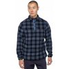 686 Mns Tioga Fleece Pullover Orion Blue Plaid