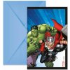 Procos Pozvánky s obálkami - Avengers 6 ks Procos Pozvánky s obálkami - Avengers 6 ks