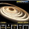 LEDprodukt PROFI LED pásik 320LED/m COB 8W/m neutrálna biela IP20 24V LEDprodukt PROFI LED pásik 320LED/m COB 8W/m neutrálna biela IP20 24V