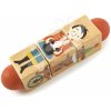 Drevený točiaci sa valec Circus Twister Tender Leaf Toys s maľovanými cirkusantmi od 18 mes Drevený točiaci sa valec Circus Twister Tender Leaf Toys s maľovanými cirkusantmi od 18 mes