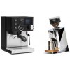 Rancilio Silvia BC PID, black + Eureka Mignon Zero 65 Speedy, CR chrome Rancilio Silvia BC PID, black + Eureka Mignon Zero 65 Speedy, CR chrome