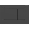 GEBERIT Sigma20 Square dvojčinné ovládacie tlačidlo, lakované, matná čierna, s povrchovou úpravou easy-to-clean, 115.883.16.1 GEBERIT Sigma20 Square dvojčinné ovládacie tlačidlo, lakované, matná čierna, s povrchovou úpravou easy-to-clean, 115.883.16.1
