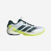 ADIDAS ADIDAS Adizero Ubersonic 5 pánska tenisová obuv na antuku bielo-zelená 40 ADIDAS ADIDAS Adizero Ubersonic 5 pánska tenisová obuv na antuku bielo-zelená 40