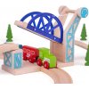 Bigjigs Rail Modrý zdvíhací most
