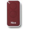 NICE Era Inti INTI2 2-kanálový diaľkový ovládač, {referencie} Červená NICE Era Inti INTI2 2-kanálový diaľkový ovládač, {referencie} Červená