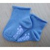 Dojčenské bambusové ponožky Rulík / modrá
