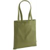 Westford Mill Nákupná taška WM801 Bright Olive 38 x 42 cm Westford Mill Nákupná taška WM801 Bright Olive 38 x 42 cm