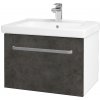Dreja Umývadlová skrinka BIG INN SZZ 65 - N01 Biela lesk / Úchytka T01 / D16 Tmavý betón Dreja Umývadlová skrinka BIG INN SZZ 65 - N01 Biela lesk / Úchytka T01 / D16 Tmavý betón