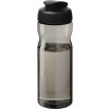 Športová fľaša H2O Active® Eco Base s objemom 650 ml s odklápacím viečkom - Čierna / Uhoľná Športová fľaša H2O Active® Eco Base s objemom 650 ml s odklápacím viečkom - Čierna / Uhoľná