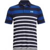 Pánske golfové tričko Under Armour Playoff 3.0 Rugby Stripe M Navy Modrá Pánske golfové tričko Under Armour Playoff 3.0 Rugby Stripe M Navy Modrá