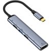 AppleKing 6v1 hub - HDMI / 2x USB-C / 3x USB-A na USB-C - tmavo šedý - možnosť vrátiť tovar ZADARMO do 30tich dní AppleKing 6v1 hub - HDMI / 2x USB-C / 3x USB-A na USB-C - tmavo šedý - možnosť vrátiť tovar ZADARMO do 30tich dní