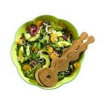 Sagaform Mingle Sunflower salad set, green