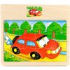 Viga puzzle s predlohou Auto