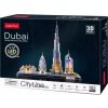 CubicFun 3D puzzle CityLine panorama svítící Dubaj 182 ks CubicFun 3D puzzle CityLine panorama svítící Dubaj 182 ks