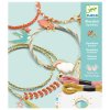 Djeco Dúhové kumihimo - 2 splietané náramky Djeco Dúhové kumihimo - 2 splietané náramky