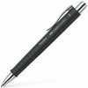 Guľôčkové pero, 0,7 mm, stláčací mechanizmus, čierno telo pera, FABER CASTELL Poly Ball, modrá Guľôčkové pero, 0,7 mm, stláčací mechanizmus, čierno telo pera, FABER CASTELL Poly Ball, modrá