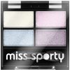 Miss Sporty Studio Colour Quattro Eye Shadow očné tiene 415 Cool Unicorn 3,2 g