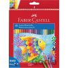 Faber-Castell Akvarelové pastelky 48 farieb + štetec Faber-Castell Akvarelové pastelky 48 farieb + štetec