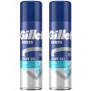Gillette Series Chladivý gél na holenie s eukalyptom 2x200 ml
