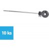 Izolátor pre elektrický ohradník pre laná, káble, pásky, s dlhou skrutkou 220 mm - 10 ks Izolátor pre elektrický ohradník pre laná, káble, pásky, s dlhou skrutkou 220 mm - 10 ks