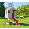 Wendi Toys Alpaka, drevený domček so šmykľavkou, hojdačkou a pieskoviskom 290 x 350 x 242 cm Wendi Toys Alpaka, drevený domček so šmykľavkou, hojdačkou a pieskoviskom 290 x 350 x 242 cm