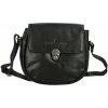 Dámska kožená crossbody kabelka čierna - Greenwood Wika čierna Dámska kožená crossbody kabelka čierna - Greenwood Wika čierna