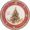 Clayre & Eef Vianočný tanier / podnos so stromčekom Merry Christmas 33 x 1 cm