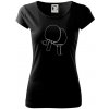 Rakety na stolný tenis jedným ťahom - Dámske tričko Pure - S ( Čierna ) Rakety na stolný tenis jedným ťahom - Dámske tričko Pure - S ( Čierna )