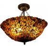 Jantár luster Tiffany 60Ø AMBER Jantár luster Tiffany 60Ø AMBER