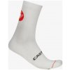 CASTELLI Cyklistické ponožky klasické - ENTRATA 12 - biela S-M CASTELLI Cyklistické ponožky klasické - ENTRATA 12 - biela S-M
